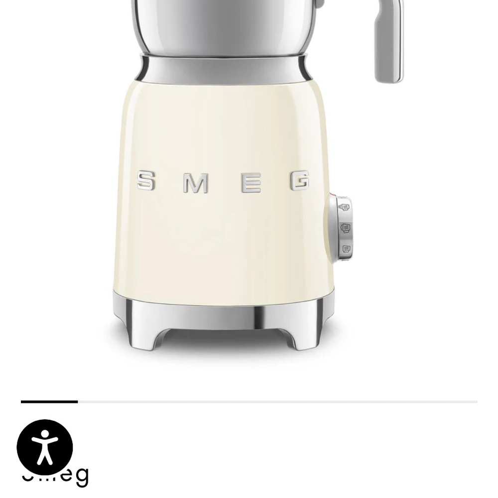 Smeg Cream Coffee Milk Frother